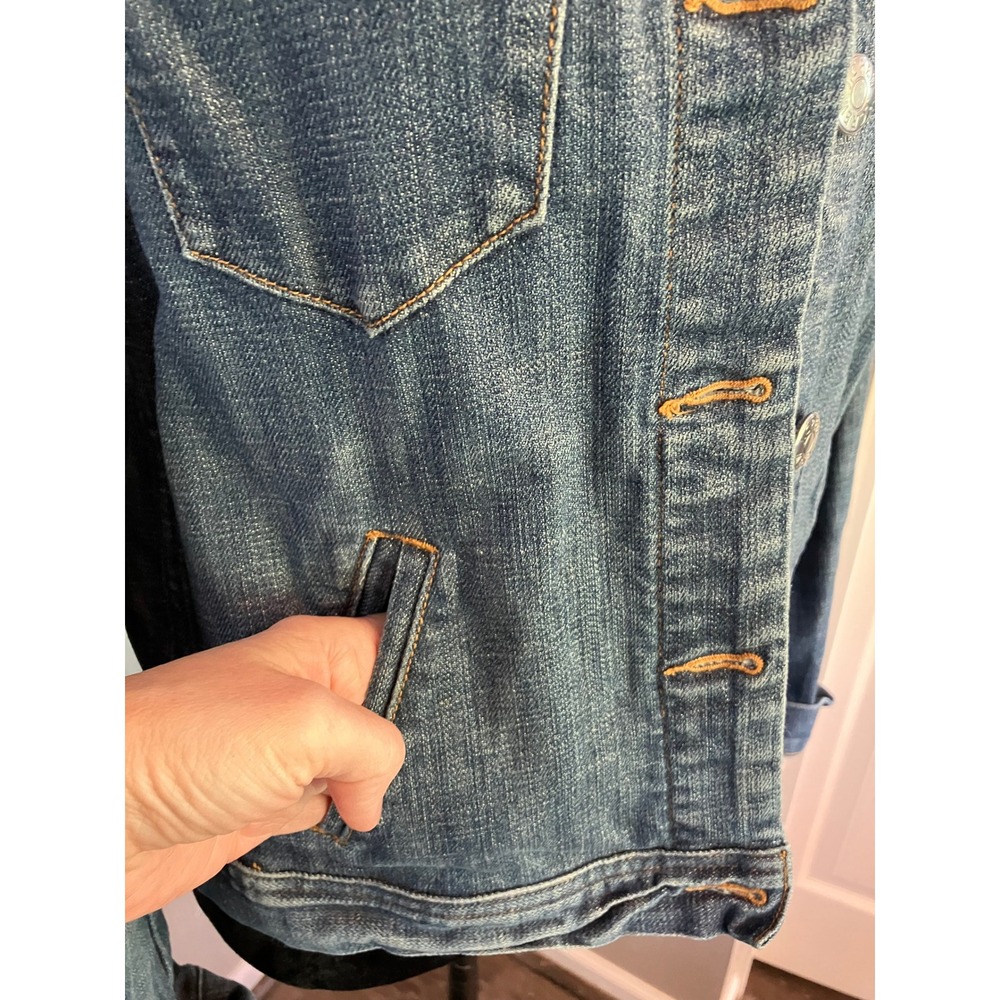 J.‎ Crew Classic Denim Jean Jacket Womens Blue size small - Picture 2 of 7